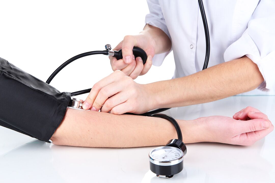 Increased pressure - a hypertension signal
